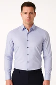 Erkek Slim Fit Gömlek thumbnail 2