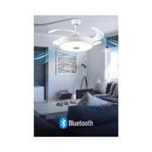 AYDINLATMALI TAVAN VANTİLATÖRÜ BLUETOOTHLU thumbnail 7