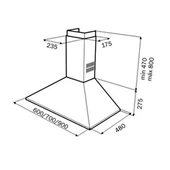 40495030-Teka DF 60 Inox Davlumbaz thumbnail 2
