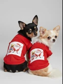 Noel Baba Ve Rudolph Köpek Tişörtü thumbnail 1
