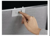 Electrolux-LFV619K Siyah Cam Davlumbaz thumbnail 7