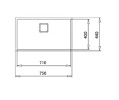 115000011-Teka Flexlinea Rs15 2B 71.40 Çelik Eviye thumbnail 5