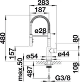 521476-Blanco Catris-S Krom Eviye Bataryası thumbnail 4