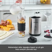 Karaca Smooth and Move Inox 350W Personal Kişisel Smoothie Blender thumbnail 6