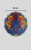 Aura Mandala Çakra Temalı Duvar Dekoru thumbnail 1