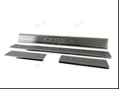 Opel Corsa D HB 2006 > 2015 Kapı Eşiği 4 Prç. P. Çelik thumbnail 3
