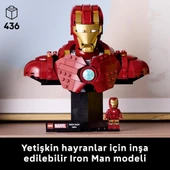 LEGO Marvel 76327 Iron Man MK4 Büstü (436 Parça) thumbnail 5