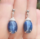 2154 Kyanit el yapımı küpe thumbnail 6