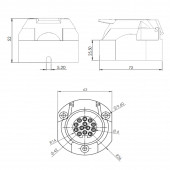 Römork Soketi - 13 Pin thumbnail 2