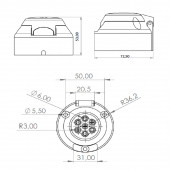 Römork Soketi - 7 Pin thumbnail 2