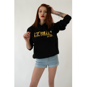 İzmir Mafia Kapüşonlu Kadın Sweatshirt thumbnail 2