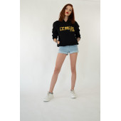 İzmir Mafia Kapüşonlu Kadın Sweatshirt thumbnail 4