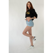 İstanbul Mafia Kapüşonlu Kadın Sweatshirt thumbnail 4