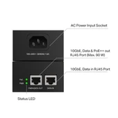 Omada Tp-Link TL-POE380S Poe++ Injektör thumbnail 2