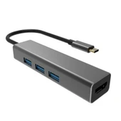 Vcom DH318 Type-C To Usb 3.0-3 Hdmi Çevirici thumbnail 1