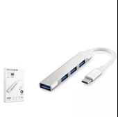 HADRON HDX7032 TYPE-C HUB 4-USB BEYAZ thumbnail 1