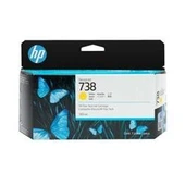HP 738 Yellow Sarı 130ML Plotter Kartuşu 498N7A thumbnail 2
