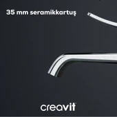 CREAVİT Lua Banyo Bataryası Armatürü LU2500 thumbnail 3
