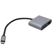 Vcom CU4512 Type-C To Hdmi+Vga+Usb2.0+ Type-C Çevirici thumbnail 3