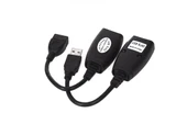 Vcom CU824 USB RJ45 Extender Plastik 45m Uzatıcı thumbnail 2