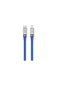 SUNİX 20w Usb-c Lightning Şarj Ve Data Kablosu Mavi Sc-67 thumbnail 2