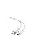 SUNİX 2a Usb / Micro Şarj Ve Data Kablosu Beyaz Mcr-10 thumbnail 1