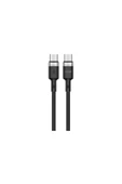 SUNİX 120w Usb-c / Type-c Şarj Ve Data Kablosu Siyah Sc-120 thumbnail 1
