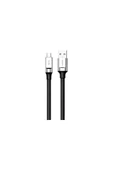 SUNİX 3.4a Type-c Şarj Ve Data Kablosu Siyah Sc-65 thumbnail 2