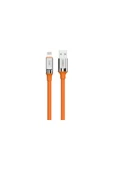 SUNİX 3.4a Lightning Şarj Ve Data Kablosu Turuncu Sc-64 thumbnail 2