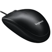Logitech M100 1000DPI USB Kablolu Mouse Siyah 910-006652 thumbnail 2