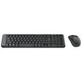 Logitech MK220 Q Tr Siyah Kablosuz Klavye Mouse Set thumbnail 2