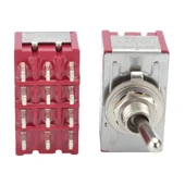 IC-148D On-Off-On Ø6mm MTS-403 12P Toggle Switch thumbnail 2