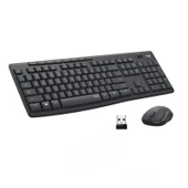 Logitech MK295 Q Tr Siyah Kablosuz Klavye Mouse Set thumbnail 2