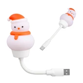 Powermaster Esnek USB'li Çocuk Gece Lambası thumbnail 1