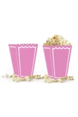 Popcorn Kutusu 8'li -Makaron Pembe- thumbnail 1