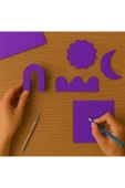 Renkli Mukavva 35x50 Mor 36'LI thumbnail 1