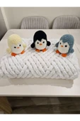 Kadife Penguen Oyuncak 3'lü thumbnail 4