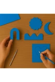 Renkli Mukavva 50x70 Mavi 18'Lİ thumbnail 1