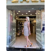 FERMUARLI KISA ELBİSE thumbnail 4