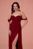 ELBISE UZUN ASKILI ŞİFON thumbnail 2