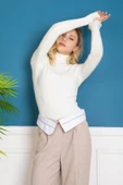 Bej Kumaş Pantalon thumbnail 8