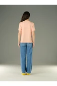 Somon Baskılı Üzeri Boncuklu T Shirt thumbnail 6