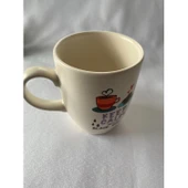 Keep Calm and Black Coffee Beyaz Kupa Bardak thumbnail 3