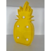 Ananas Figürlü Led Lamba Sarı Renk thumbnail 2