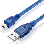 Mini usb 5 Pin şarj ve data kablosu mini us kablo 10m thumbnail 3