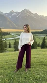 Nuss PANTOLON 002 BORDO thumbnail 3