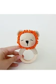 Amigurumi Organik Örgü Diş Kaşıyıcılı Çıngırak thumbnail 1