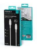 TONEX  MA73 TYPE-C TO LİGHTNİNG KABLO thumbnail 1