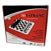 Farbu Oyuncak Zekice Elif Ahşap 3D Satranç thumbnail 2