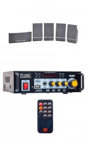MAGICVOICE ANFİ +PHİLİPS 5Lİ HOPARLÖR SET thumbnail 1